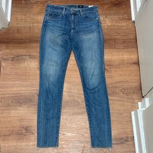 Ag Adriano Goldschmied The Farrah Skinny Ankle High Rise Skinny Jeans Size 26